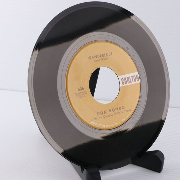 Don Rondo W/ Lew Douglas - Wanderlust - 1960 45 rpm 7" Single Vinyl Record 536 - Picture 5 of 16